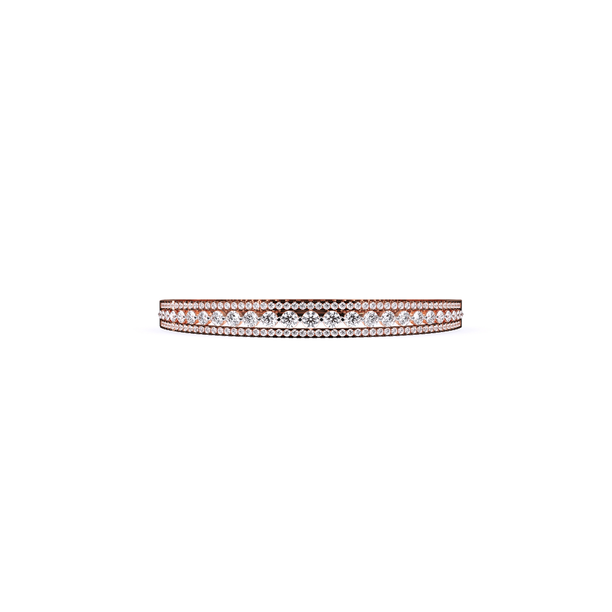 Impressive Round Diamond Bracelet For Women